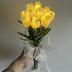 Tulipani Fiori Artificiali Con Luce A Led