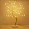 Albero Luminoso A LED, 36/108 Luci Notturne Con Perline LED, Rami Regolabili Fai-da-te Albero Di Design In Filo Di Rame Per La Decorazione Della Festa Nuziale