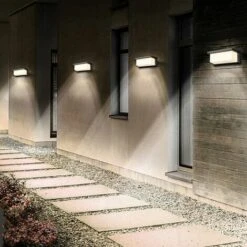 Applique Da Esterno A LED Solare Con Sensore Di Movimento, Applique Da Esterno A Energia Solare Applique Da Parete Senza Foro A Doppio Uso (bianca), Applique Da Esterno Impermeabile Senza Cablaggio 9 Applique Da Esterno A LED Solare Con Sensore Di Movimento, Applique Da Esterno A Energia Solare Applique Da Parete Senza Foro A Doppio Uso (bianca), Applique Da Esterno Impermeabile Senza Cablaggio -Vendite VIDAXL || LEDVANCE || STEINEL 98722621 5