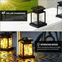 Lanterna Solare Impermeabile Lanterna Solare Per Giardino Esterno, Lampada A Sospensione A Energia Solare Per Esterni -Vendite VIDAXL || LEDVANCE || STEINEL 99411765 4