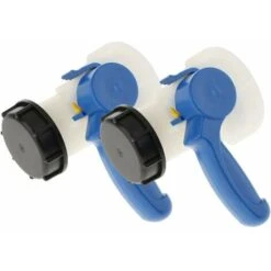 Valvola A Farfalla 2X PP Con Adattatore Dado Da 62 Mm Per Serbatoio IBC Da 1000 Litri -Vendite VIDAXL || LEDVANCE || STEINEL 99550569 3