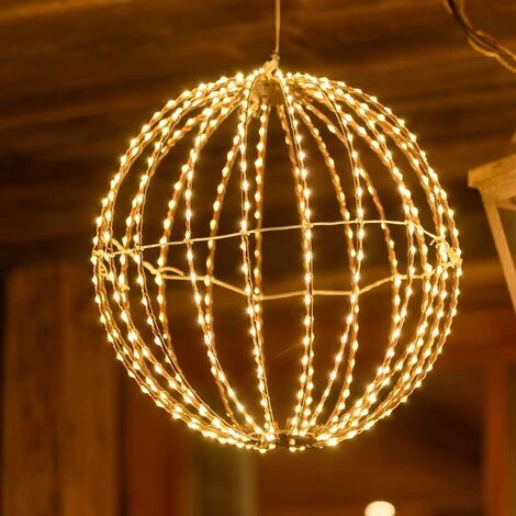 Sfera Ø30cm 3D Copper Metallo Marrone Ripiegabile 500 MicroLED CLASSIC 1,5mm - Lotti Importex 1 Sfera Ø30cm 3D Copper Metallo Marrone Ripiegabile 500 MicroLED CLASSIC 1,5mm - Lotti Importex